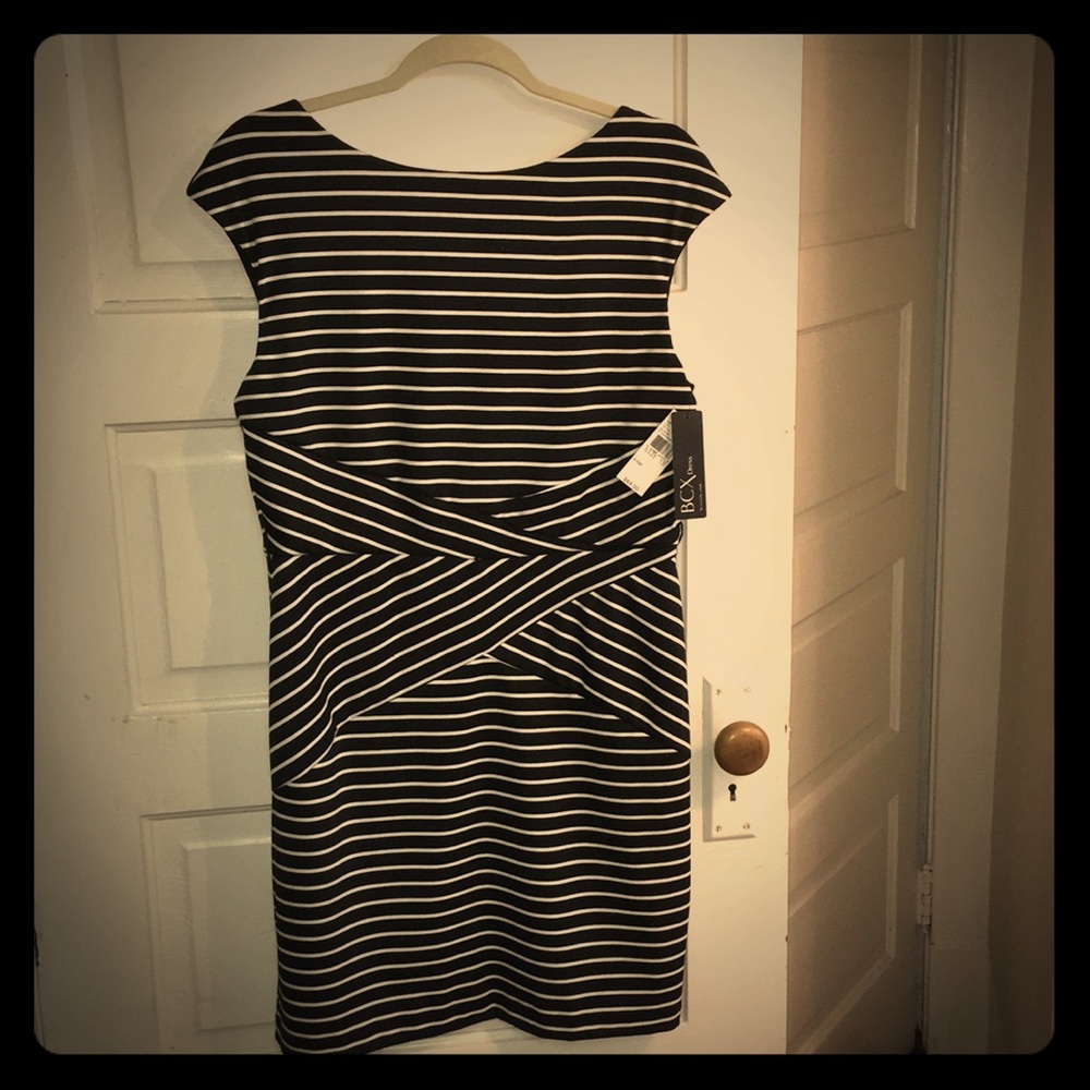 BCX Dress - Black & White - Size 13